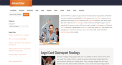 Desktop Screenshot of answerteller.com